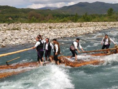 Cultura del transporte fluvial de la madera en Aragón