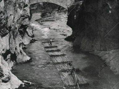 Cultura del transporte fluvial de la madera en Aragón