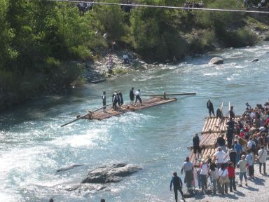 Cultura del transporte fluvial de la madera en Aragón