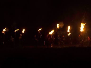  Folión de Fachas de Vilelos no Saviñao. Fotografía de Mani Moretón