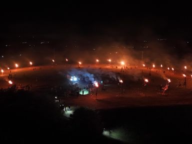  Queima de Fachas de Castelo en Taboada