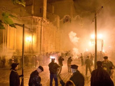 La Alborada. Fotografía Asociación de Mayordomos de las Fiestas de la Virgen