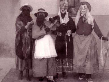 Foto de archivo - Asociación Carnaval de Herencia, denominación de origen. Años 50, 60 y 70. Herencia (Ciudad Real)