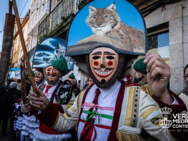 Desfile de Cigarrones. Domingo de Correidoiro. Verin (Ourense) © Carlos Montero