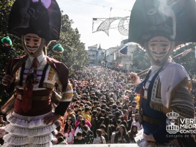 Desfile de Cigarrones. Domingo de Correidoiro. Verin (Ourense) © Carlos Montero