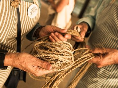 Corro espartero, taller en el Museo del Traje por el Día de la Mujer Rural 2023