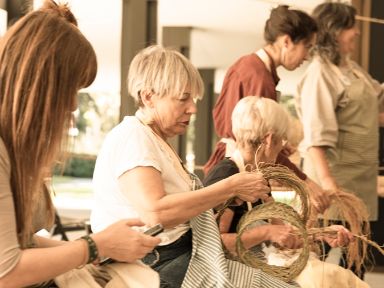 Corro espartero, taller en el Museo del Traje por el Día de la Mujer Rural 2023