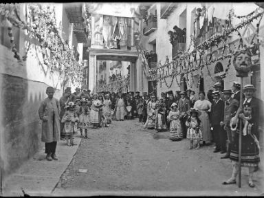 Reina Esther. Año 1922 © Ayuntamiento de Morella (José Pascual Royo)