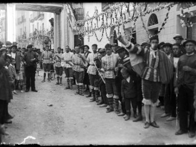 Danza Torneros. Año 1922 © Ayuntamiento de Morella (José Pascual Royo)