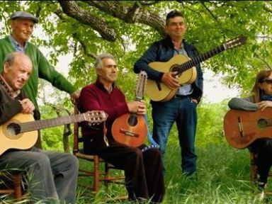 Músicos tradicionales de Nerpio (Albacete), 2019. Fotografía de Fidel del Campo