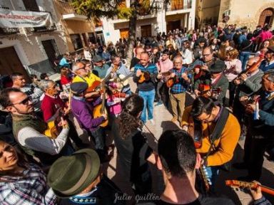 El encuentro de cuadrillas de Nerpio (Albacete), 2018. Fotografía de Julio Guillén